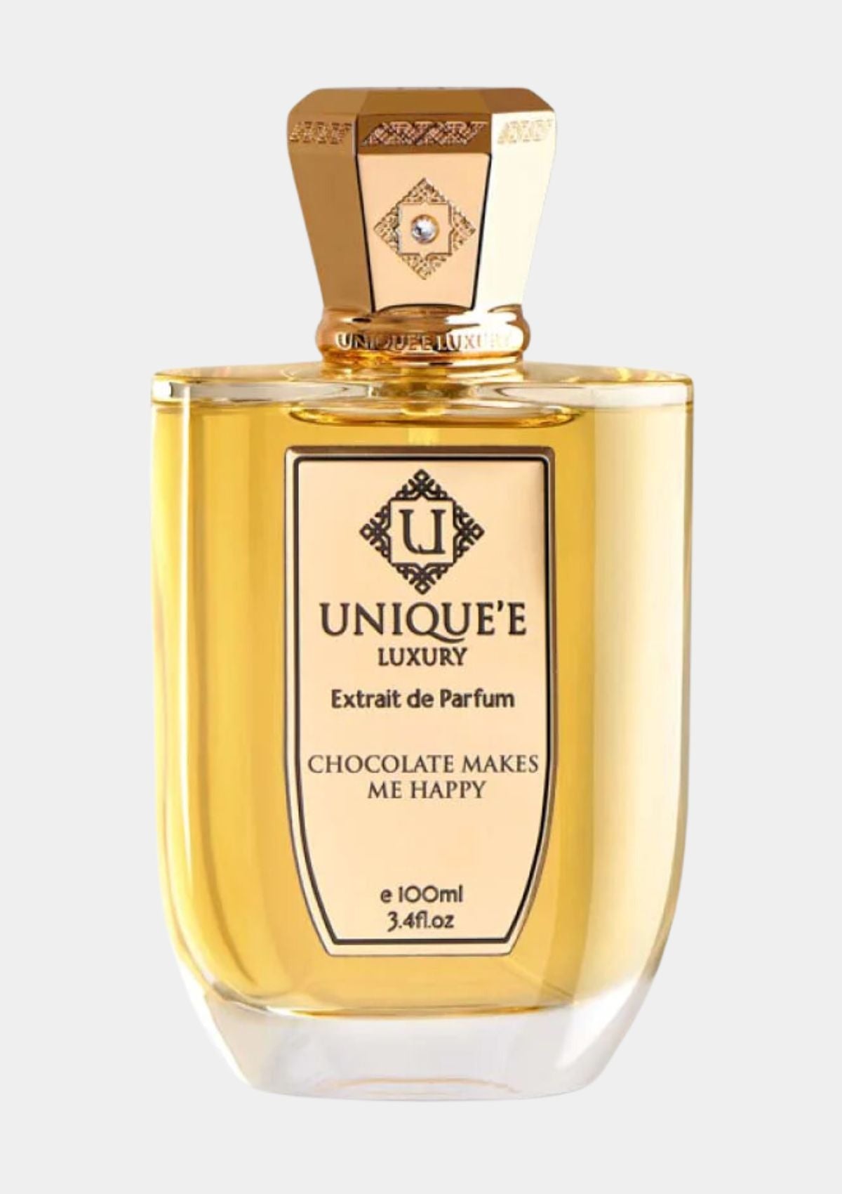 Unique'e Luxury Chocolate Makes Me Happy Extrait de Parfum for Unisex 100mL
