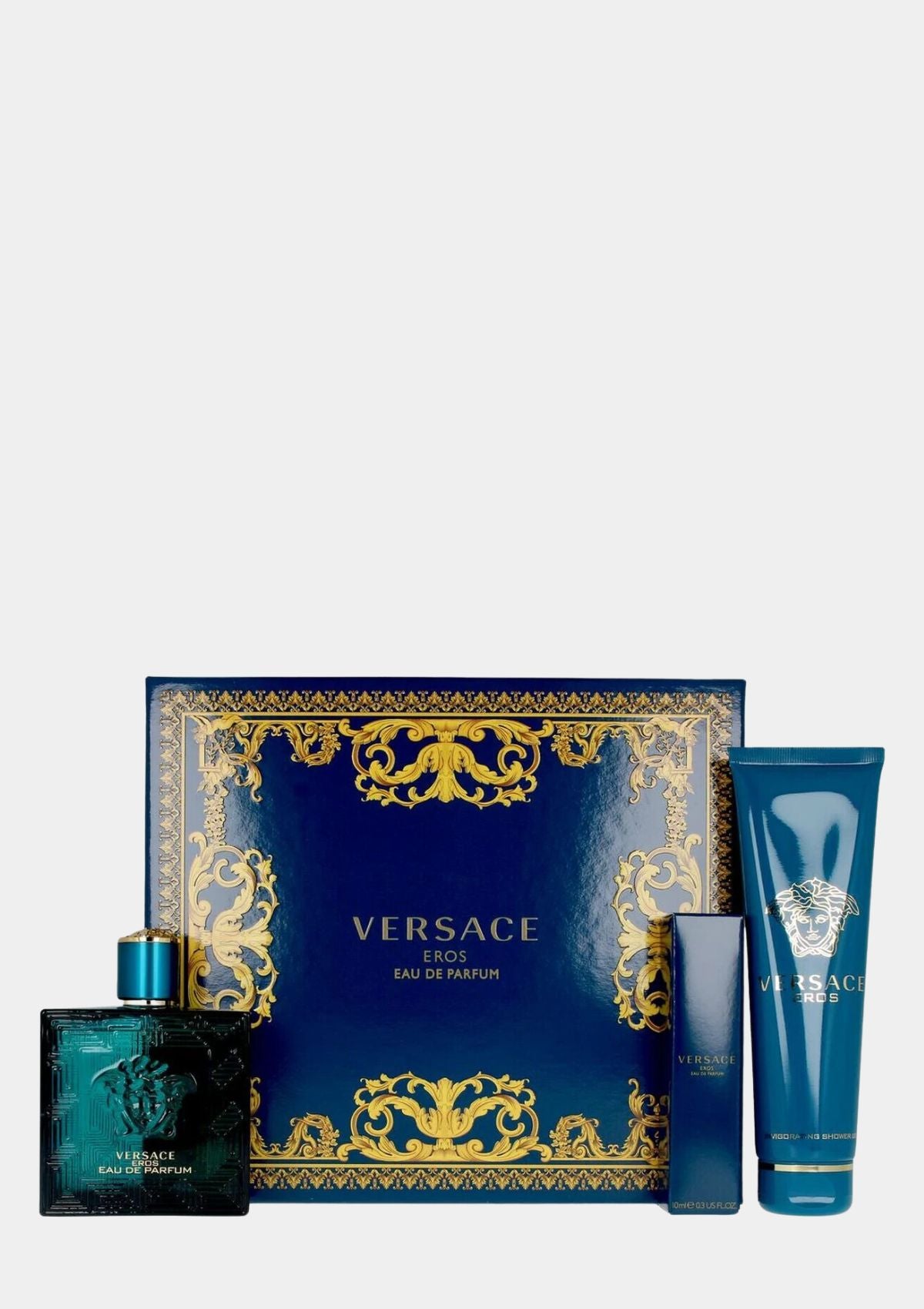 Versace Eros 3 Pcs Gift Set for Men EDP 100mL