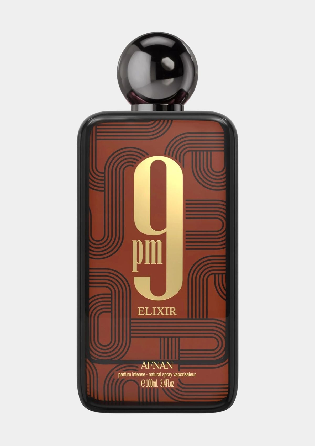 Afnan 9 PM Elixir Parfum Intense for Men 100mL