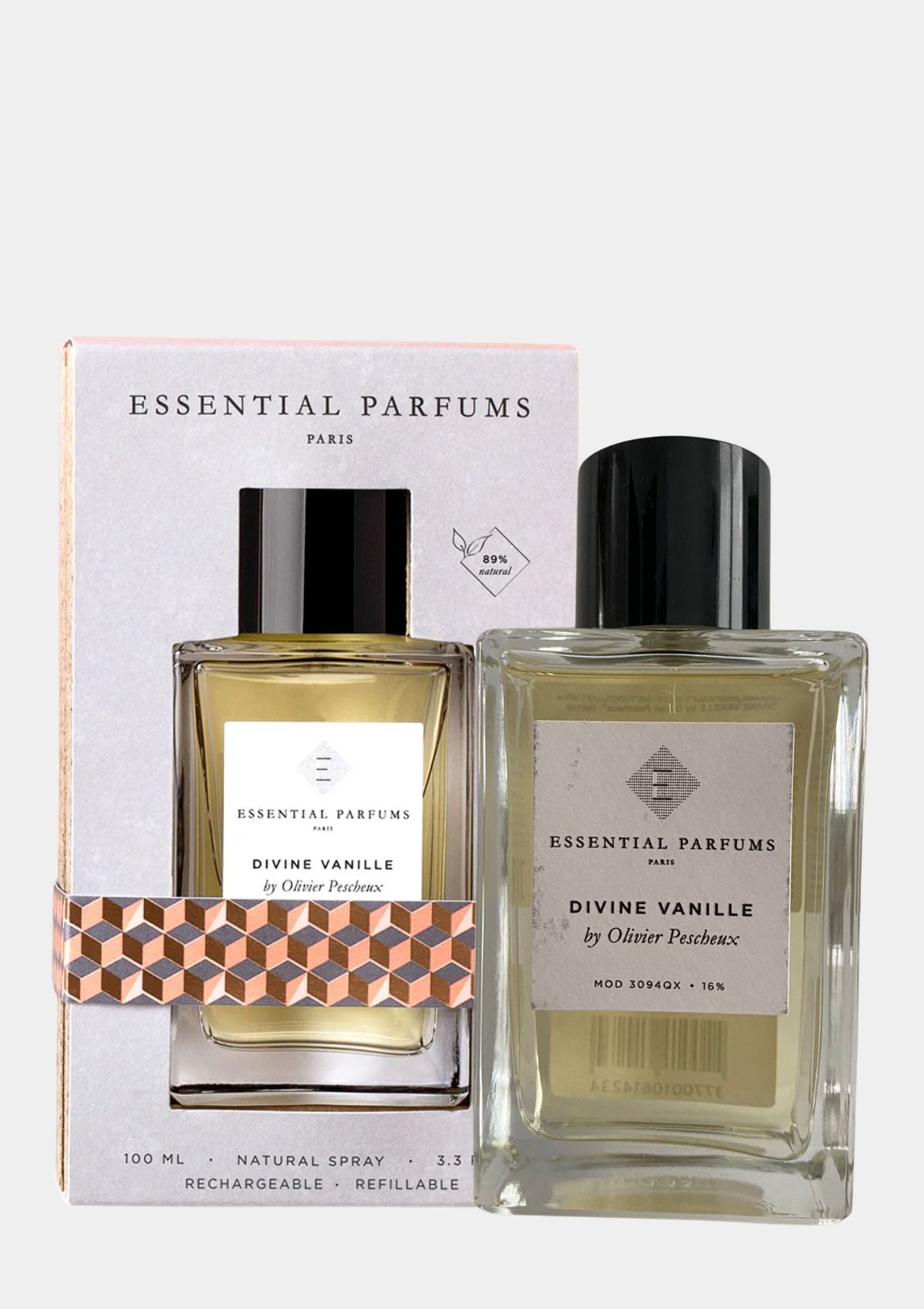 Essential Parfums Divine Vanille for Unisex EDP 100mL