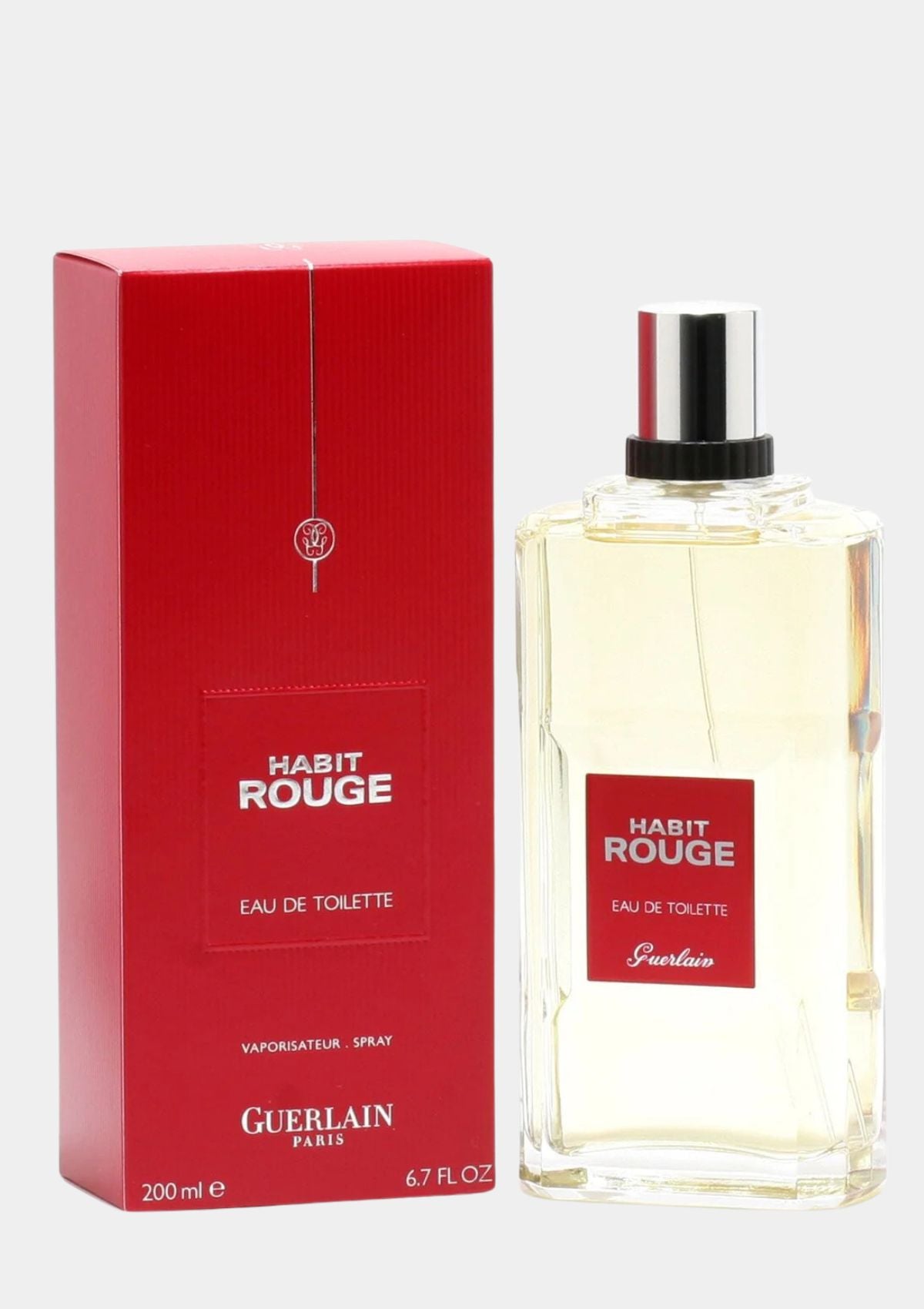 Guerlain Habit Rouge for Men EDT 200mL