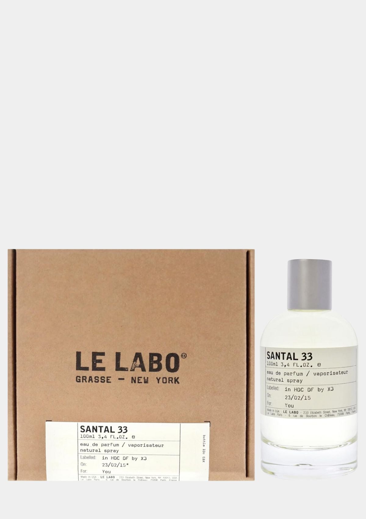 Le Labo Santal 33 for Unisex EDP 100mL