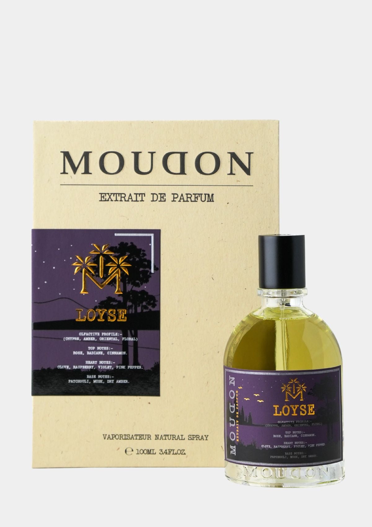 Moudon Loyse Extrait de Parfum for Unisex 100mL