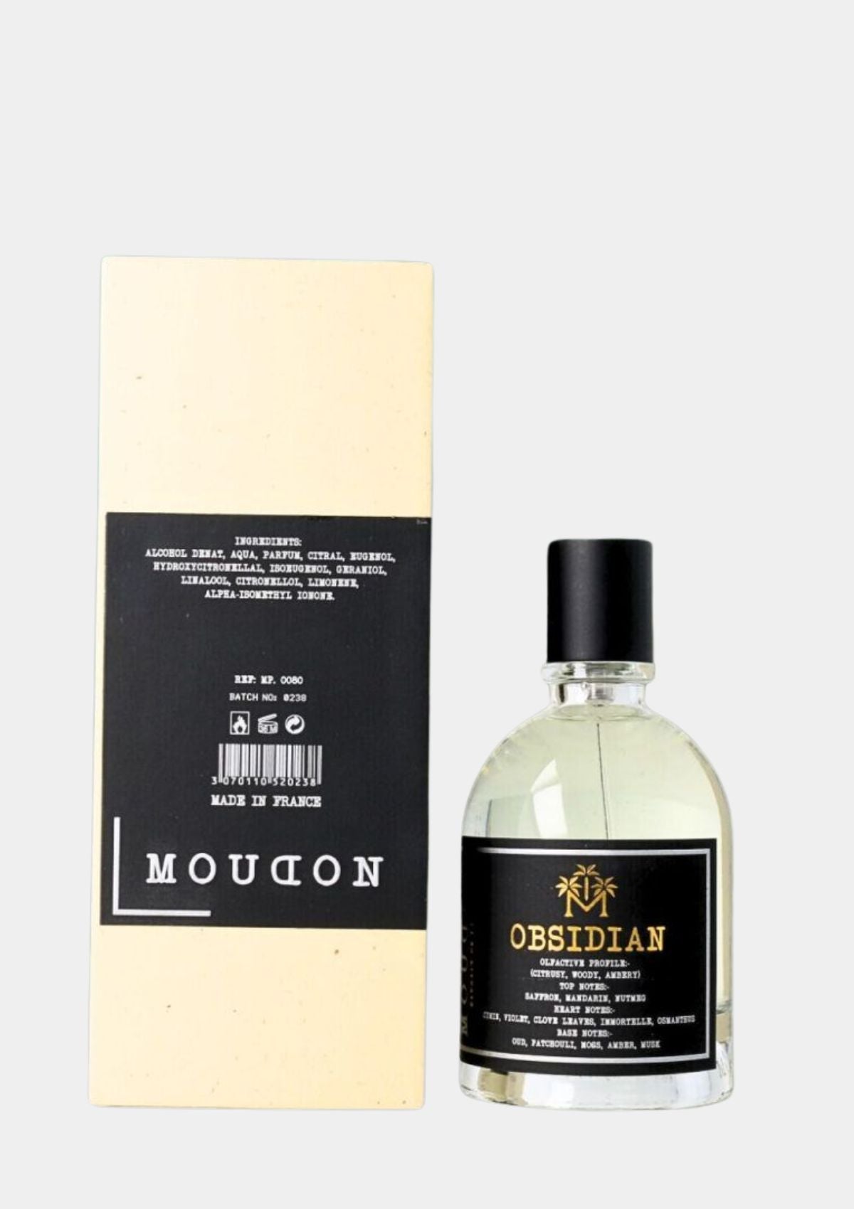Moudon Obsidian for Unisex EDP 100mL