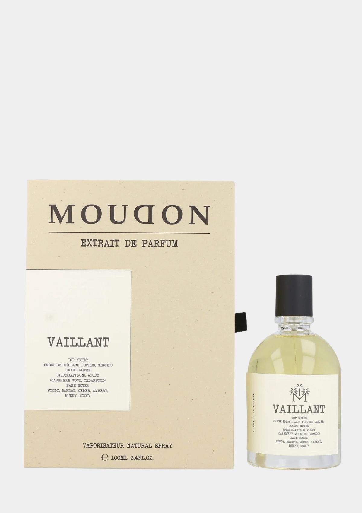 Moudon Vaillant Extrait de Parfum for Unisex 100mL