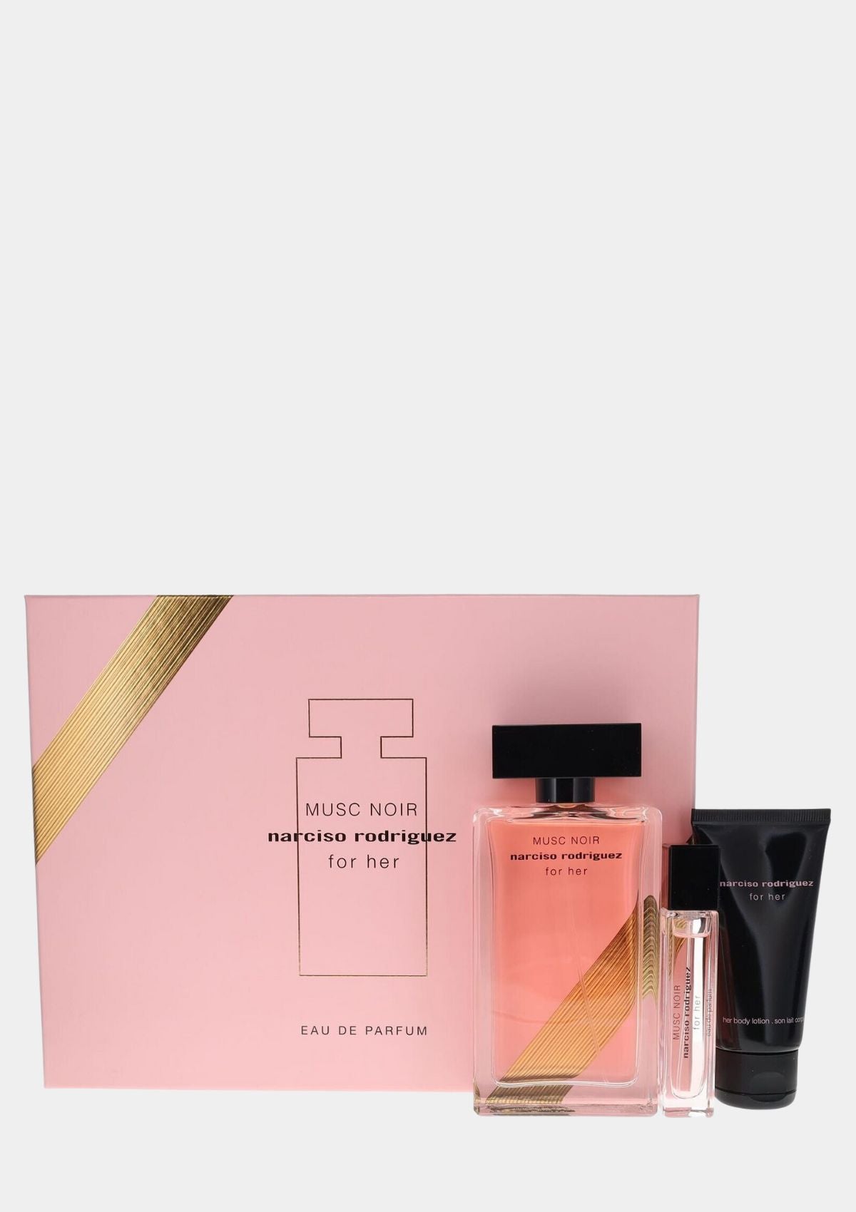 Narciso Rodriguez Musc Noir 3 Pcs Gift Set for Women EDP 100mL