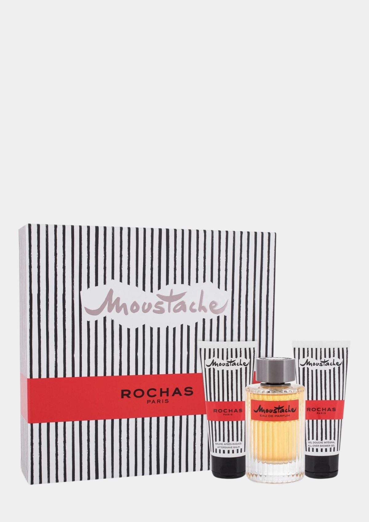 Rochas Moustache 3 Pcs Gift Set for Men EDP 125mL