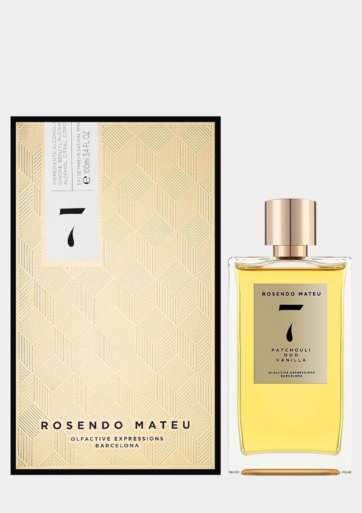 Rosendo Mateu No 7 Patchouli, Oud, Vanilla for Unisex EDP 100mL