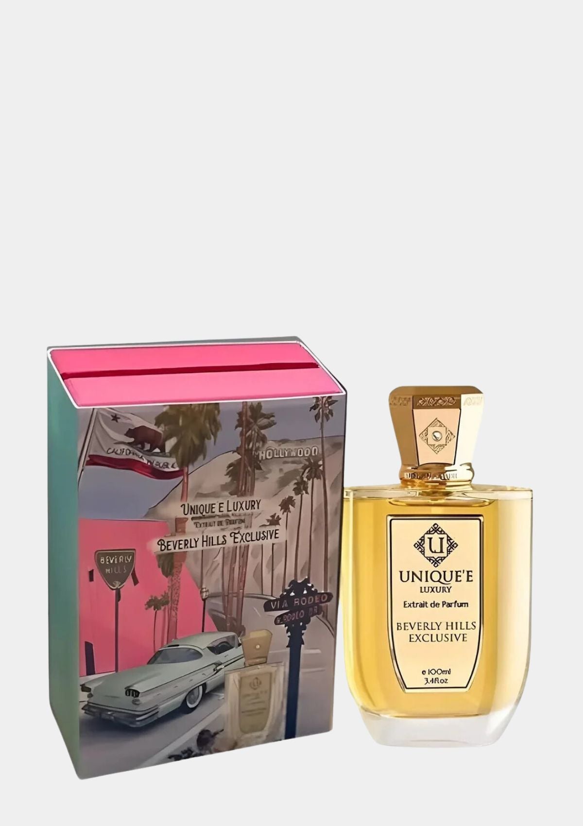 Unique'e Luxury Beverly Hills Exclusive Extrait De Parfum for Unisex 100mL