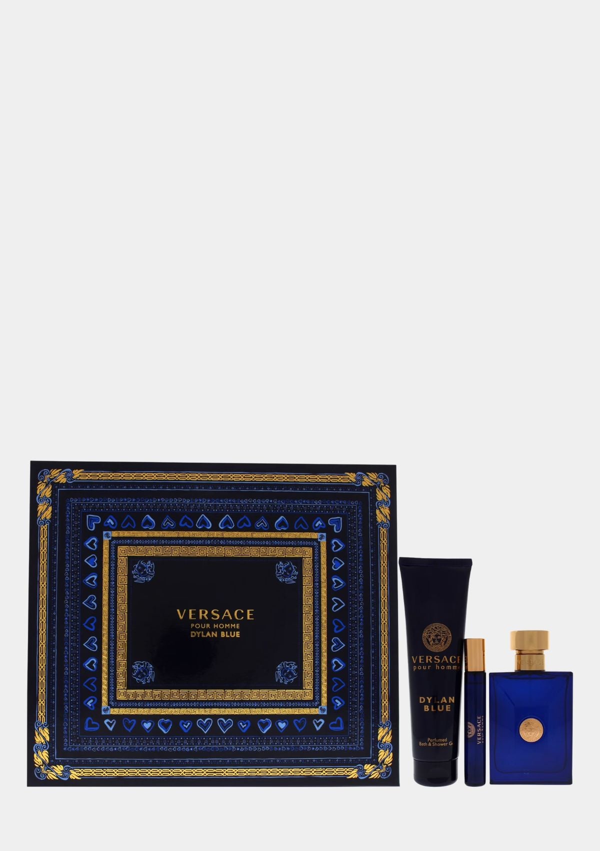 Versace Dylan Blue 3 Pcs Gift Set for Men EDT 100mL