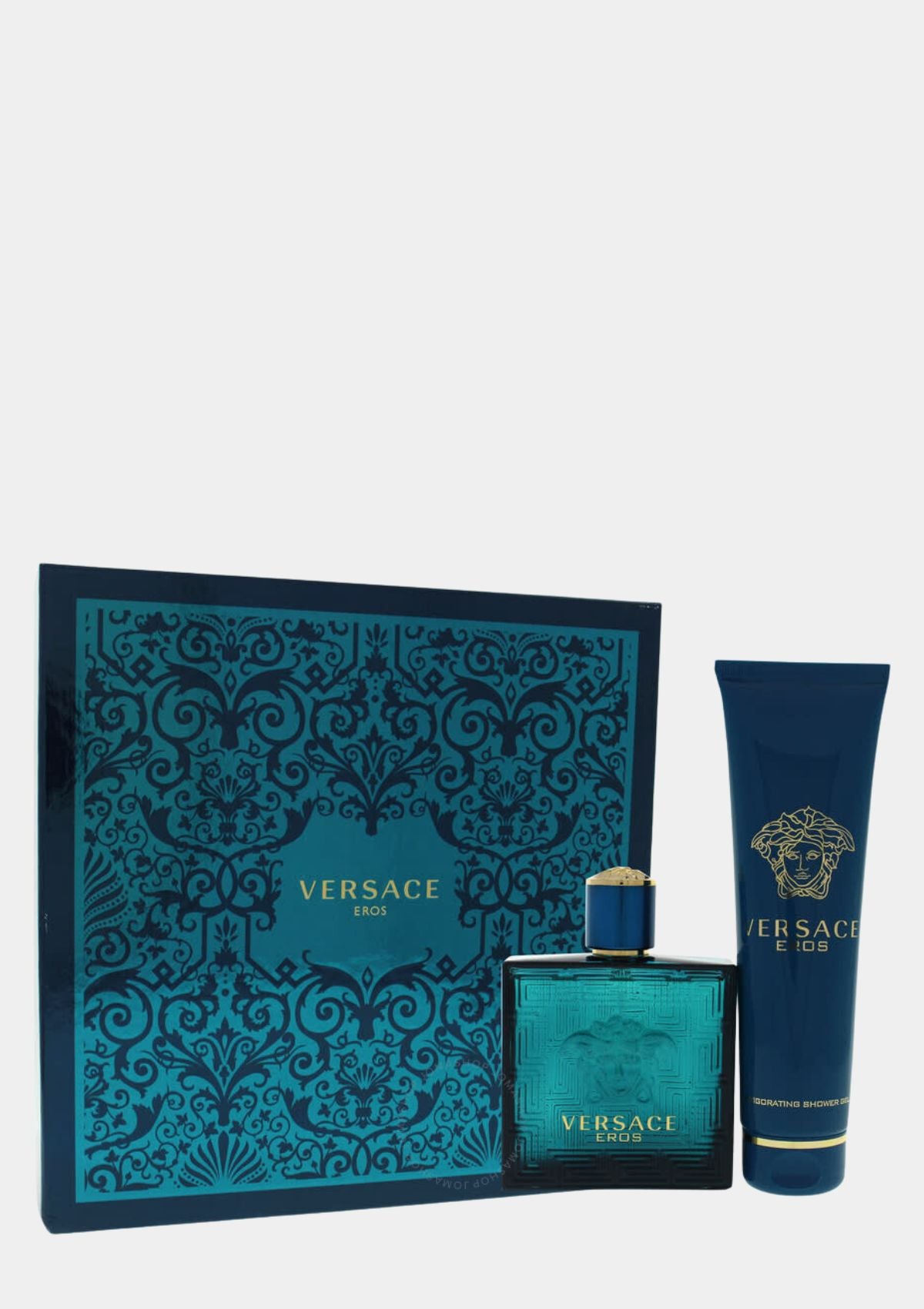 Versace Eros 2 Pcs Gift Set for Men EDT 100mL